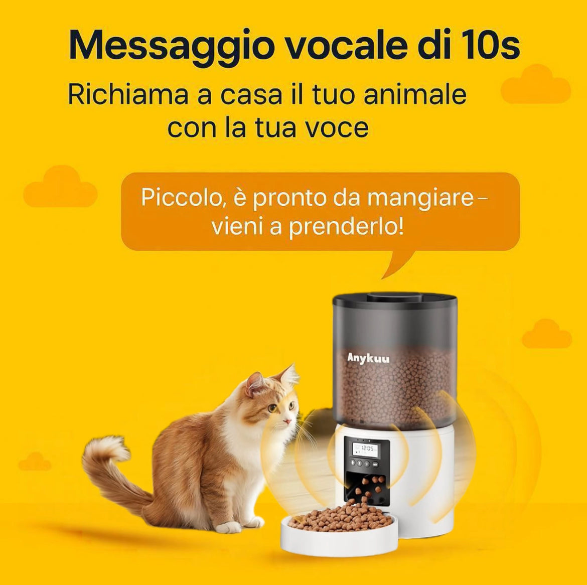 ZampaFood - Dispenser Automatico Per Gatti