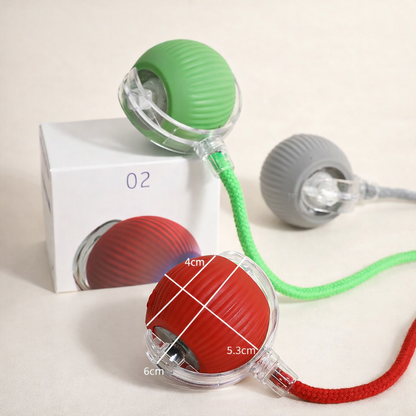 ZampaBall Instinct™
Balle interactive qui réveille l’instinct de chasse du chat.